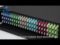 Ενότητα 12 ίνα 24 κασετών LC LGX MTP MPO ίνα για τη δομημένη τηλεγράφηση