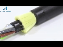 καλώδιο 48 οπτικών ινών ADSS έκτασης 100m κεραία πυρήνων με το διπλό σακάκι