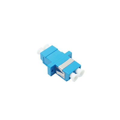 Οπτικός LC FTTH διπλός προσαρμοστής ινών με το μανίκι χαλκού φλαντζών