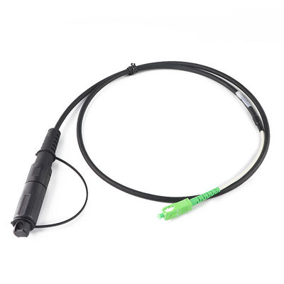 Εσωτερική υπαίθρια λύση Hoptic IP67 FTTH αδιάβροχο με το συνδετήρα Corning Optitap