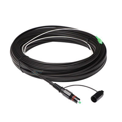Εσωτερική υπαίθρια λύση Hoptic IP67 FTTH αδιάβροχο με το συνδετήρα Corning Optitap