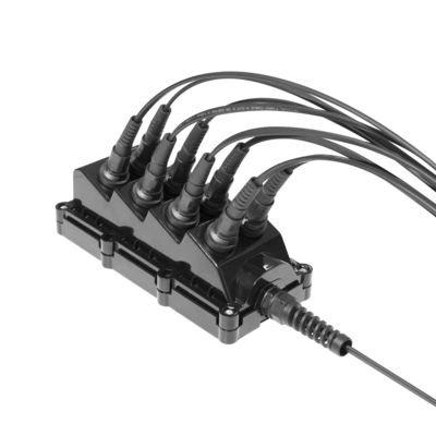 IP68 αδιάβροχη λύση FTTH, APC Sc οπτικών ινών σκοινί μπαλωμάτων με το συνδετήρα Optitap