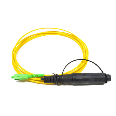 Αδιάβροχη λύση FTTH, σκοινί μπαλωμάτων FTTA με το Sc συνδετήρα OptiTap