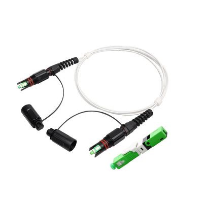 APC FTTH Sc λύση που ενισχύεται αδιάβροχη με το συνδετήρα Optitap Χ