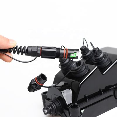 APC FTTH Sc λύση που ενισχύεται αδιάβροχη με το συνδετήρα Optitap Χ