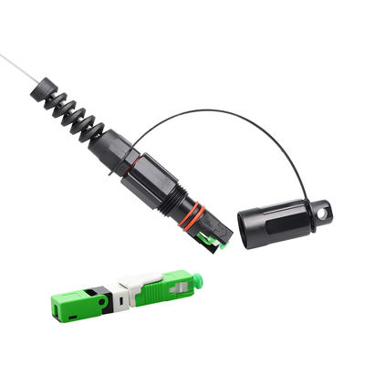 Η λύση IP68 FTTH, APC Sc τομέας τοποθετεί το συνδετήρα Corning Optitap