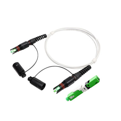 Η λύση IP68 FTTH, APC Sc τομέας τοποθετεί το συνδετήρα Corning Optitap