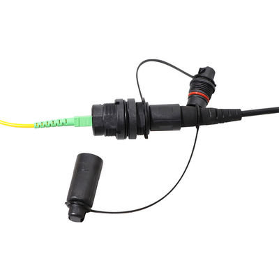 Υπαίθρια λύση FTTH, IP68 αδιάβροχο Optitap Apc Sc στον προσαρμοστή