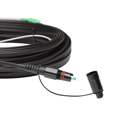 IP68 αδιάβροχο καλώδιο πτώσης Ftth συμβατό με το συνδετήρα optitap