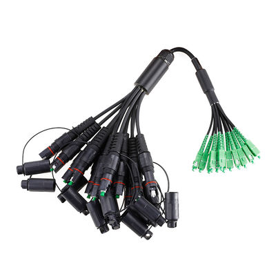 IP68 αδιάβροχο καλώδιο πτώσης Ftth συμβατό με το συνδετήρα optitap