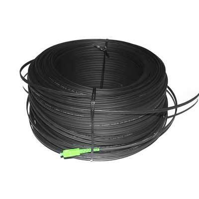 Υπαίθριο FTTH καλώδιο πτώσης αλτών, οπτικό σκοινί μπαλωμάτων ινών G657A
