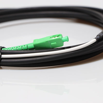 APC UPC FTTH Sc μονοκατευθυντικό ντούμπλεξ καλωδίων πτώσης οπτικών ινών G657A G652D
