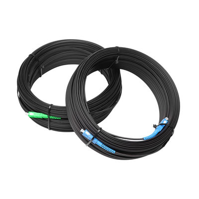 APC PC Sc οπτική δύναμη τύπων FRP καλωδίων πτώσης ινών πλεξίδων GJYXFCH