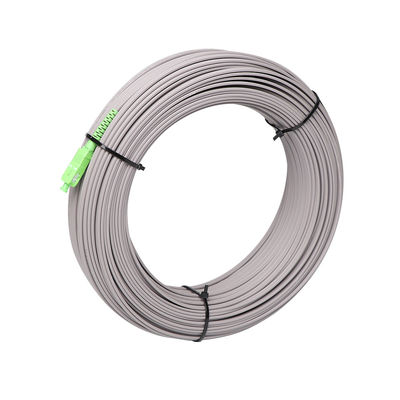 APC FTTH Sc UPC σκοινί 2 μπαλωμάτων καλωδίων ινών simplex πυρήνων G657A για εσωτερικό υπαίθριο