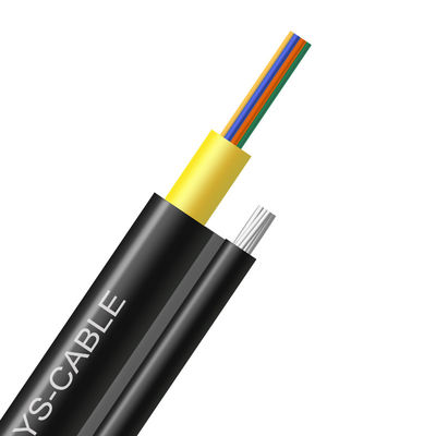 Νέο σχήμα 8 καλωδίων πτώσης 2,4 ινών ftth υπαίθριο GYXTC8Y GYXTC8H καλώδιο πτώσης οπτικών ινών μόνος-υποστήριξης