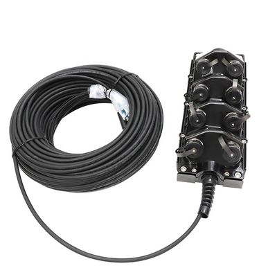 Το αδιάβροχο τελικό κιβώτιο οπτικών ινών IP68 με 8 αφαιρεί τον πυρήνα 12 τον πυρήνα 24 πυρήνας