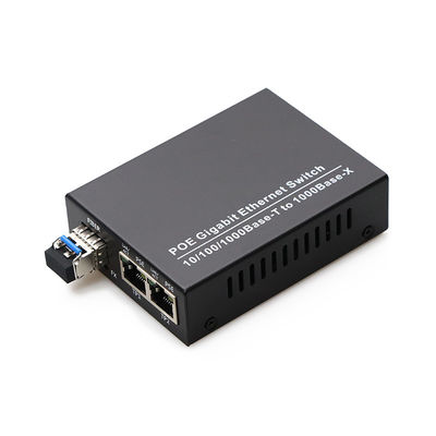 Μετατροπέας 20km MEDIA Ethernet ινών SFP LC για το δίκτυο FTTH FTTB FTTX