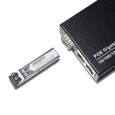 Μετατροπέας 20km MEDIA Ethernet ινών SFP LC για το δίκτυο FTTH FTTB FTTX