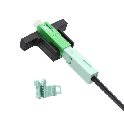 Apc UPC Conectores Sc Fc Lc γρήγορος Conector καλωδίων οπτικών ινών ελάχιστος γρήγορος συνδετήρας Scupc