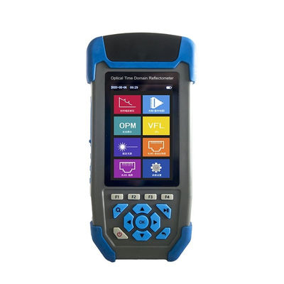 Μίνι εξοπλισμός δοκιμής ινών OTDR, 12 1 Reflectometer οπτικών ινών με την οθόνη αφής