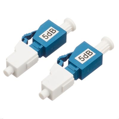 Μονοκατευθυντικό αρσενικό εξασθενητών 5dB LC UPC οπτικών ινών SM στο θηλυκό τύπο