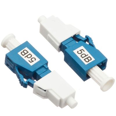 Μονοκατευθυντικό αρσενικό εξασθενητών 5dB LC UPC οπτικών ινών SM στο θηλυκό τύπο