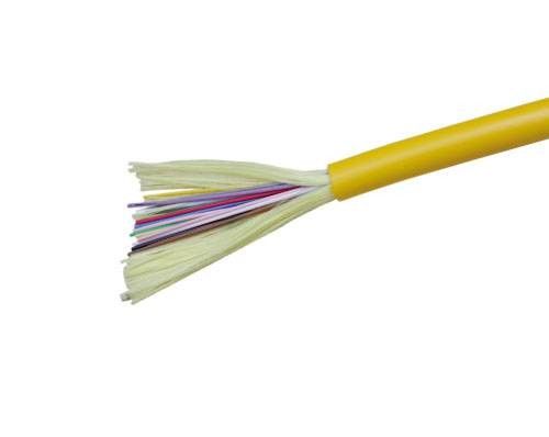 Εσωτερικό καλώδιο OM3 οπτικών ινών 12 πυρήνων FTTH/καλώδιο διανομής οπτικής ίνας
