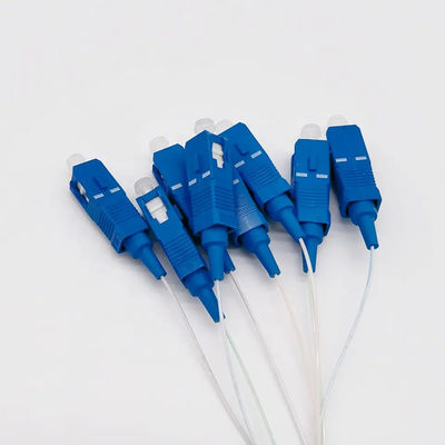 1 μίνι θραύστης 1x8 PLC οπτικών ινών μέτρων με το συνδετήρα Sc UPC