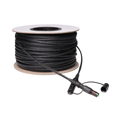 Αδιάβροχη λύση FTTH, σκοινί μπαλωμάτων FTTA με το Sc συνδετήρα OptiTap
