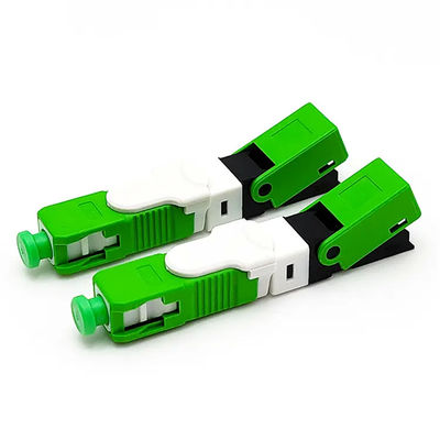 APC UPC Sc συνδετήρας οπτικών ινών γρήγορα με RoHS ISO9001 υποχωρητικό