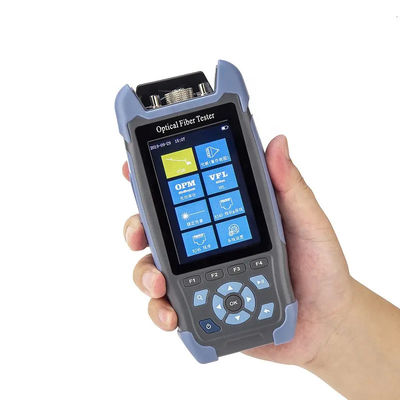 Μίνι εξοπλισμός δοκιμής ινών OTDR, 12 1 Reflectometer οπτικών ινών με την οθόνη αφής